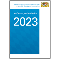 Titel des Verfassungsschutzberichtes 2023