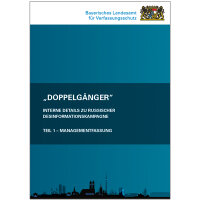 Titelseite „Doppelgänger“ Management Summary Titelseite „Doppelgänger“ Management Summary