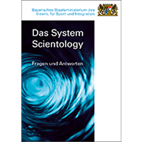 Titel der Broschüre "Das System Scientology" Titel der Broschüre "Das System Scientology"