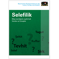 Titel der Broschüre "Salafismus" Türkisch Titel der Broschüre "Salafismus" Türkisch