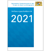 Titelseite Verfassungsschutzbericht 2021 Titelseite Verfassungsschutzbericht 2021